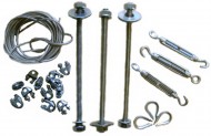 Pole fixing parts