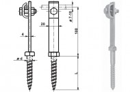 Round conductor fasteners